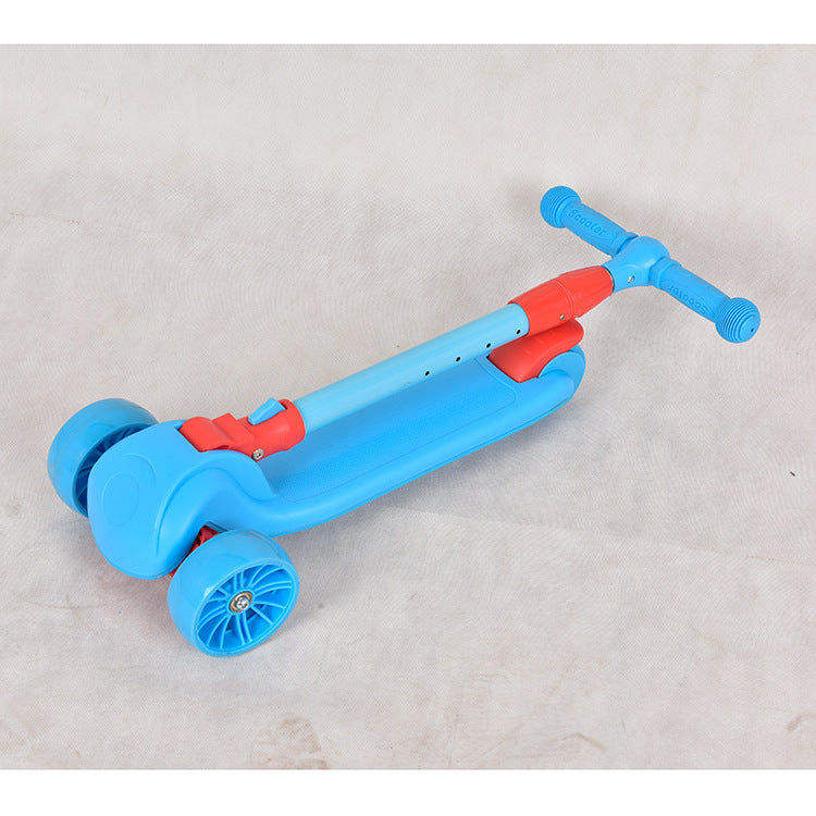 Height Adjustable Ride-On Scooter for Kids