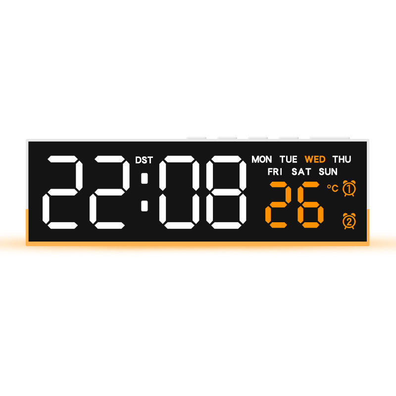 Digital Alarm Clock with Temperature Display