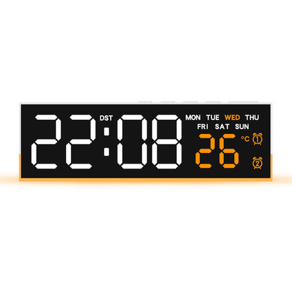 Digital Alarm Clock with Temperature Display
