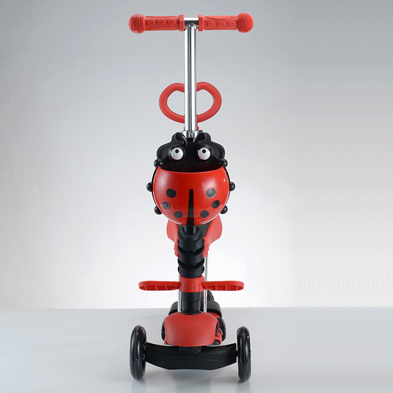 Multi-Functional 5-in-1 Scooter for Versatile Use