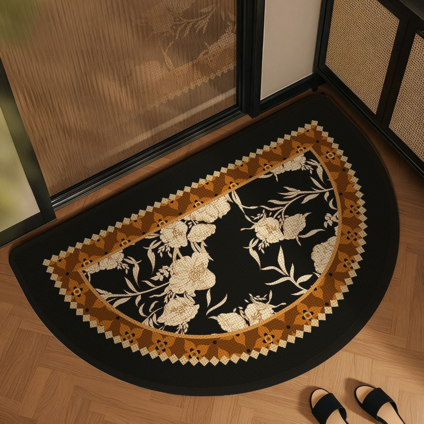Non-Slip Bathroom Mat – Absorbent Floor Rug