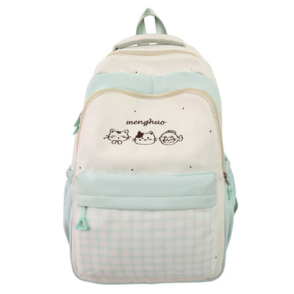 Charming Tote Bag with Cat Design
