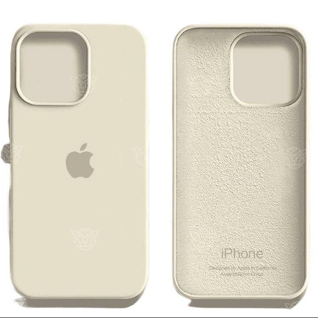 Silicone MagSafe Case for iPhone – Soft-Touch Protection in Silver
