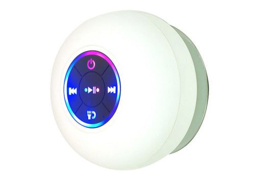 Waterproof Speaker with Suction Cup for Easy Mounting