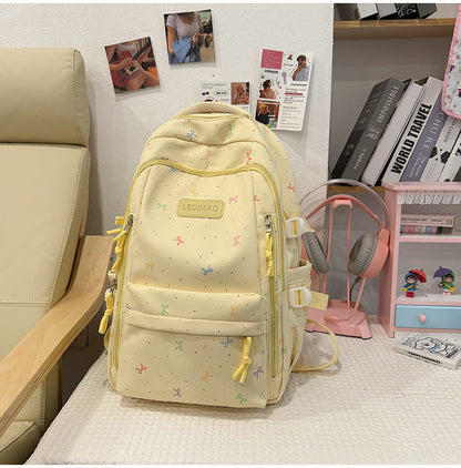 Lightweight School Backpack with Fun Character Design