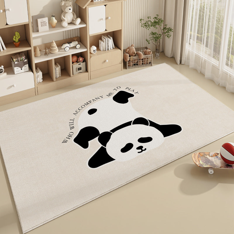 Charming Area Rug with Cartoon Design