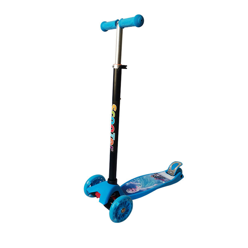 LED Scooter with Adjustable Height