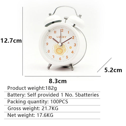 Cute Lion Design Alarm Clock