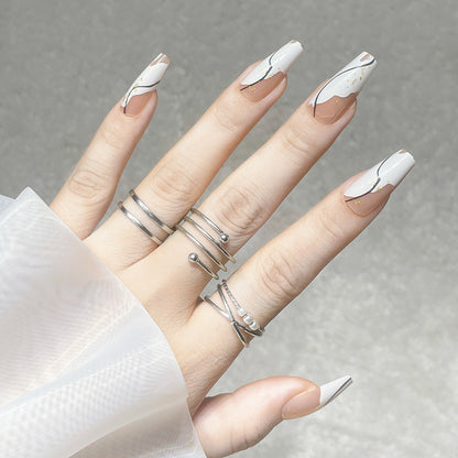 Creative Press-On Nail Designs