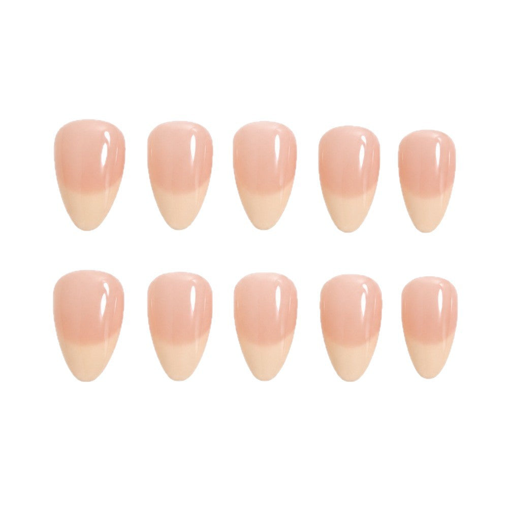 Glossy Press-On Nail Set in Almond Shape