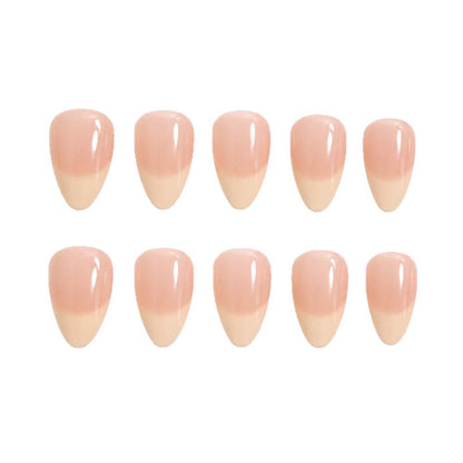 Glossy Press-On Nail Set in Almond Shape