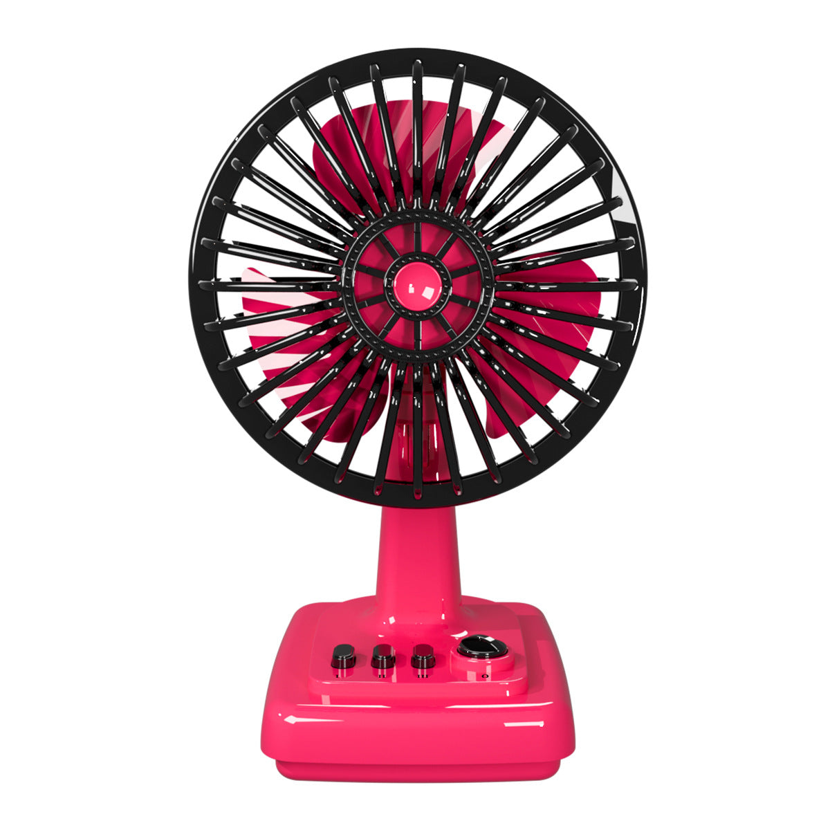 Oscillating Desk Fan with Adjustable Height