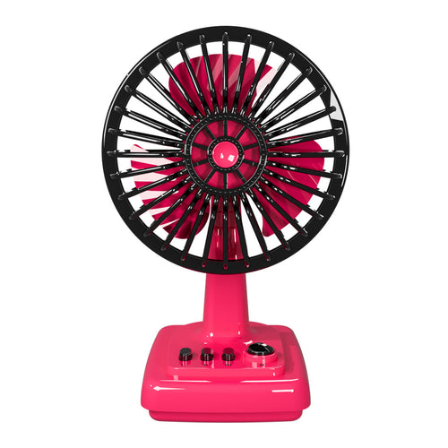 Oscillating Desk Fan with Adjustable Height
