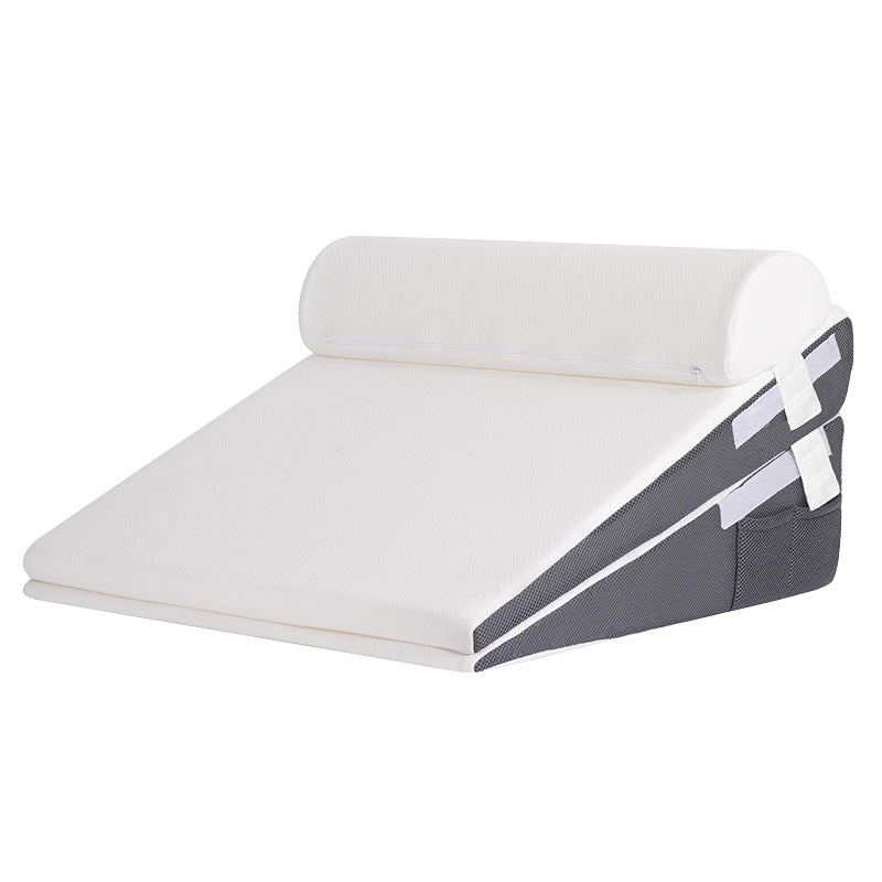 Multi-Position Wedge Pillow with Adjustable Backrest