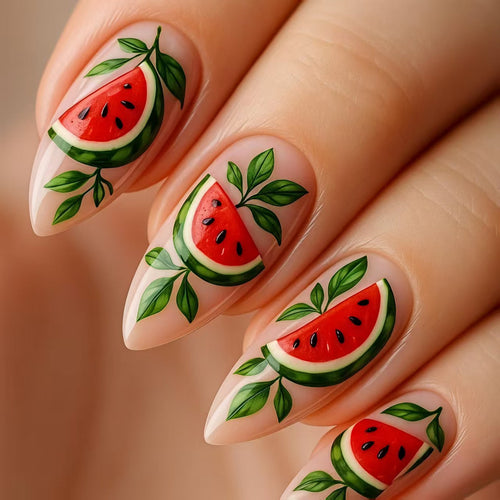 Creative Watermelon Nail Design Kit
