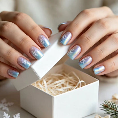 Winter Wonderland Nail Art – Creative Design for Festive Nails