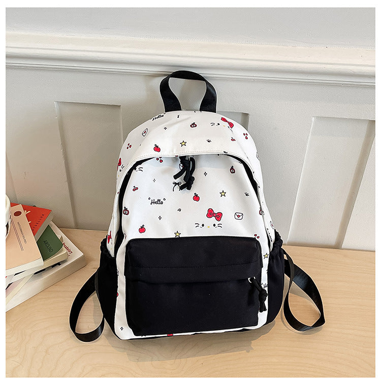 Charming Animated Character School Bag