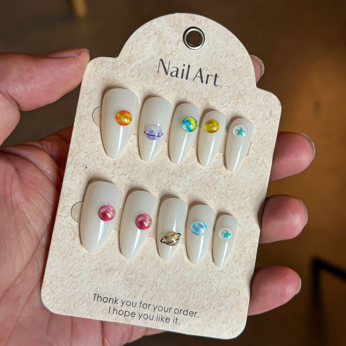 Creative Press-On Nail Design Kit