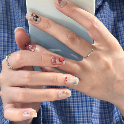 Themed Press-On Nails for Artistic Designs