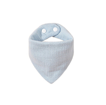 Adjustable Bandana Bib in Muslin Fabric