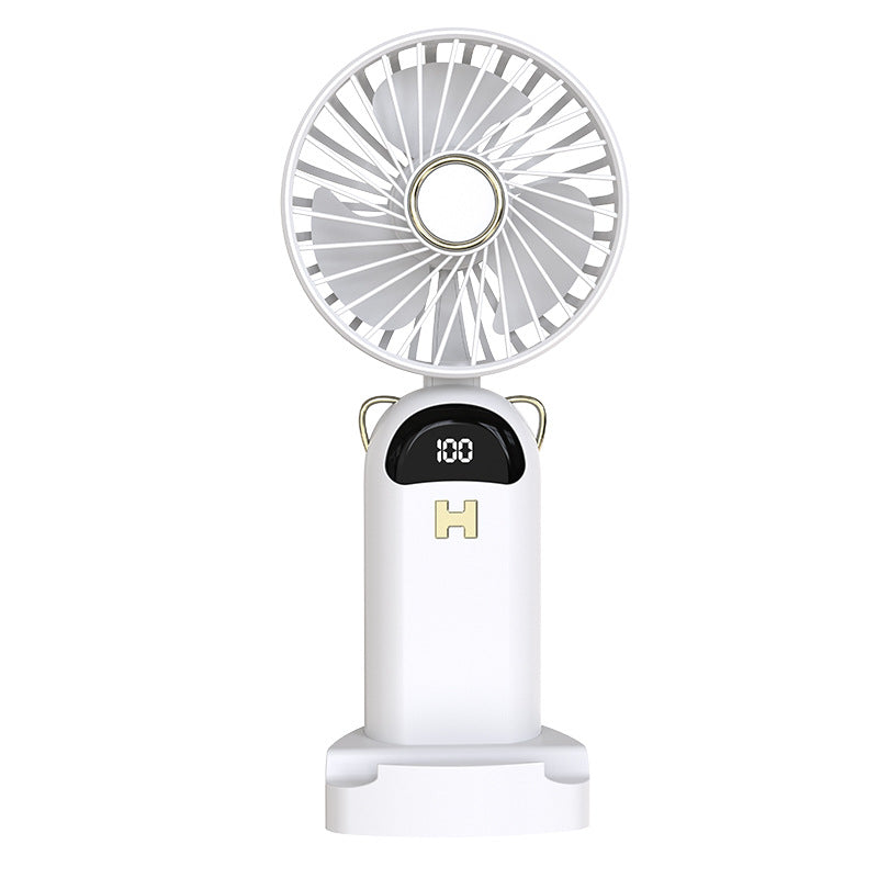 Handheld Cooling Fan with Adjustable Speed
