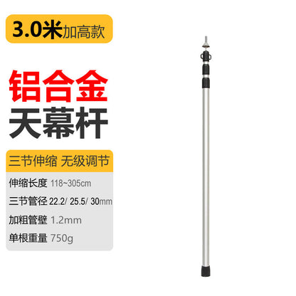 Telescoping Aluminum Pole for Versatile Use