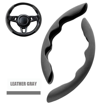 Enhanced Grip Steering Wheel Covers for Cars (Set of 2)
