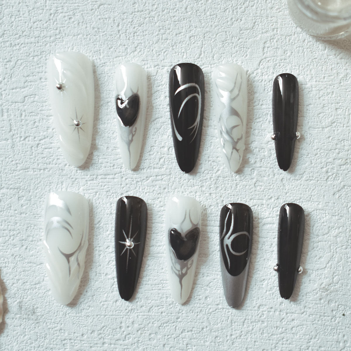 Stiletto Nail Art Extensions – Creative Design Tips