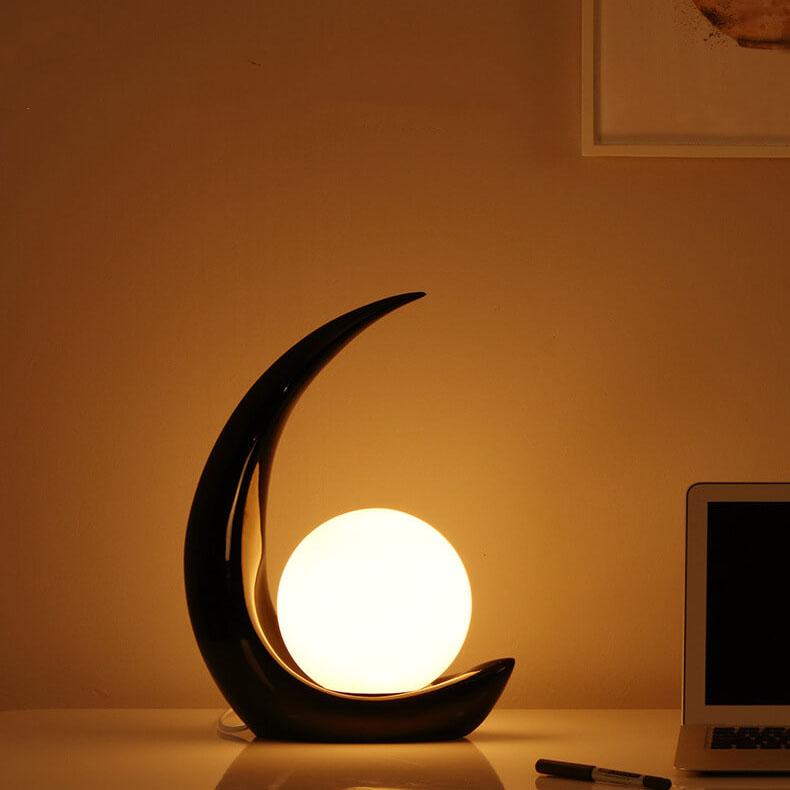 Weatherproof Adjustable Glass Table Lamps for Living Areas