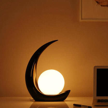 Weatherproof Adjustable Glass Table Lamps for Living Areas