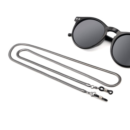 Stainless Steel Eyewear Holder with Adjustable Design