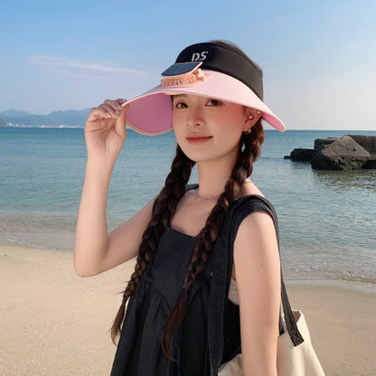 Breathable Headband Adjustable Sun Visor with Wide Brim