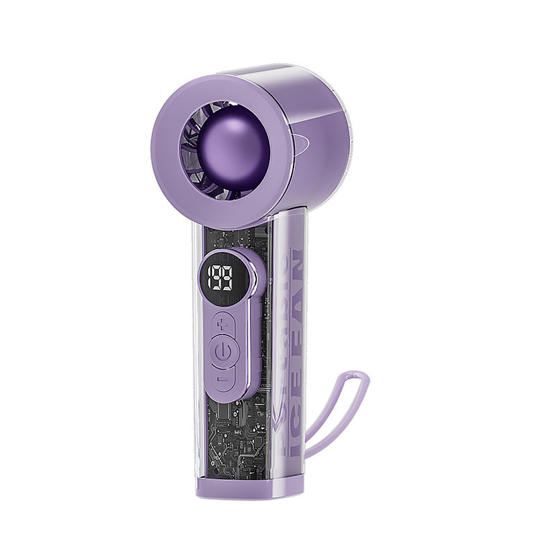 Battery-Operated Portable Cooling Fan for On-the-Go Use