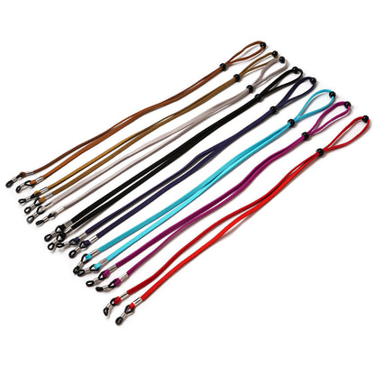 Suede Eyewear Strap with Adjustable Fit