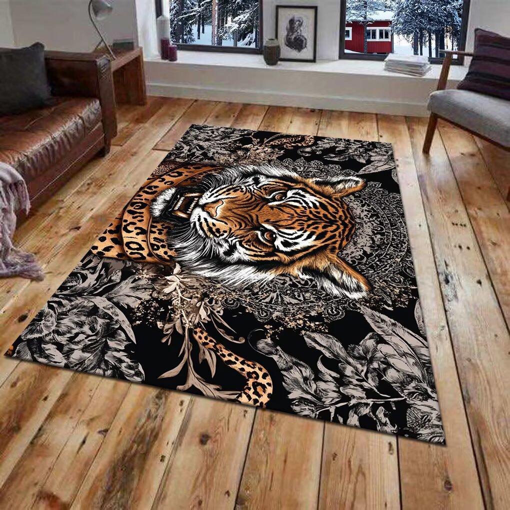 Animal-Inspired Area Rug – 3D Printed Design
