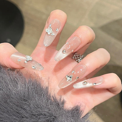 Set of 3D Decorative Press-On Nail Art