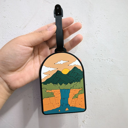 Luggage Tag with Adventure Theme