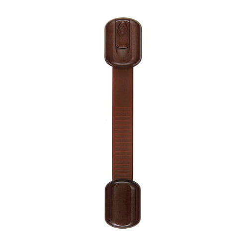 Security Strap for Doors with Adjustable Locking Mechanism