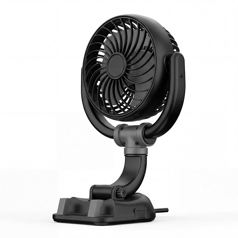 Clip-On Adjustable Car Air Vent Fan