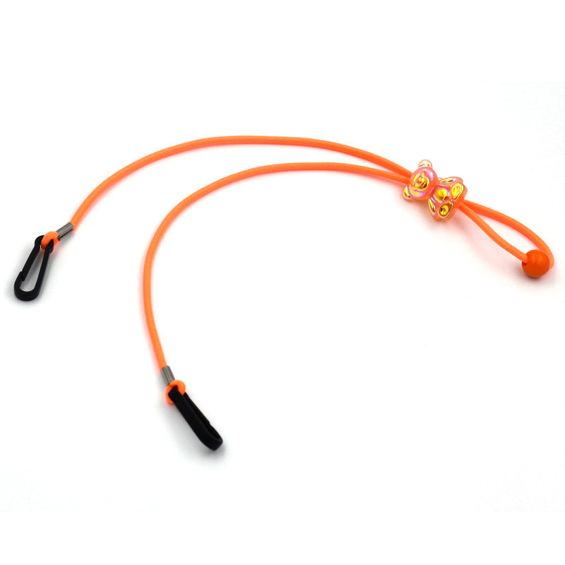 Bead-Detail Adjustable Eyewear Holder