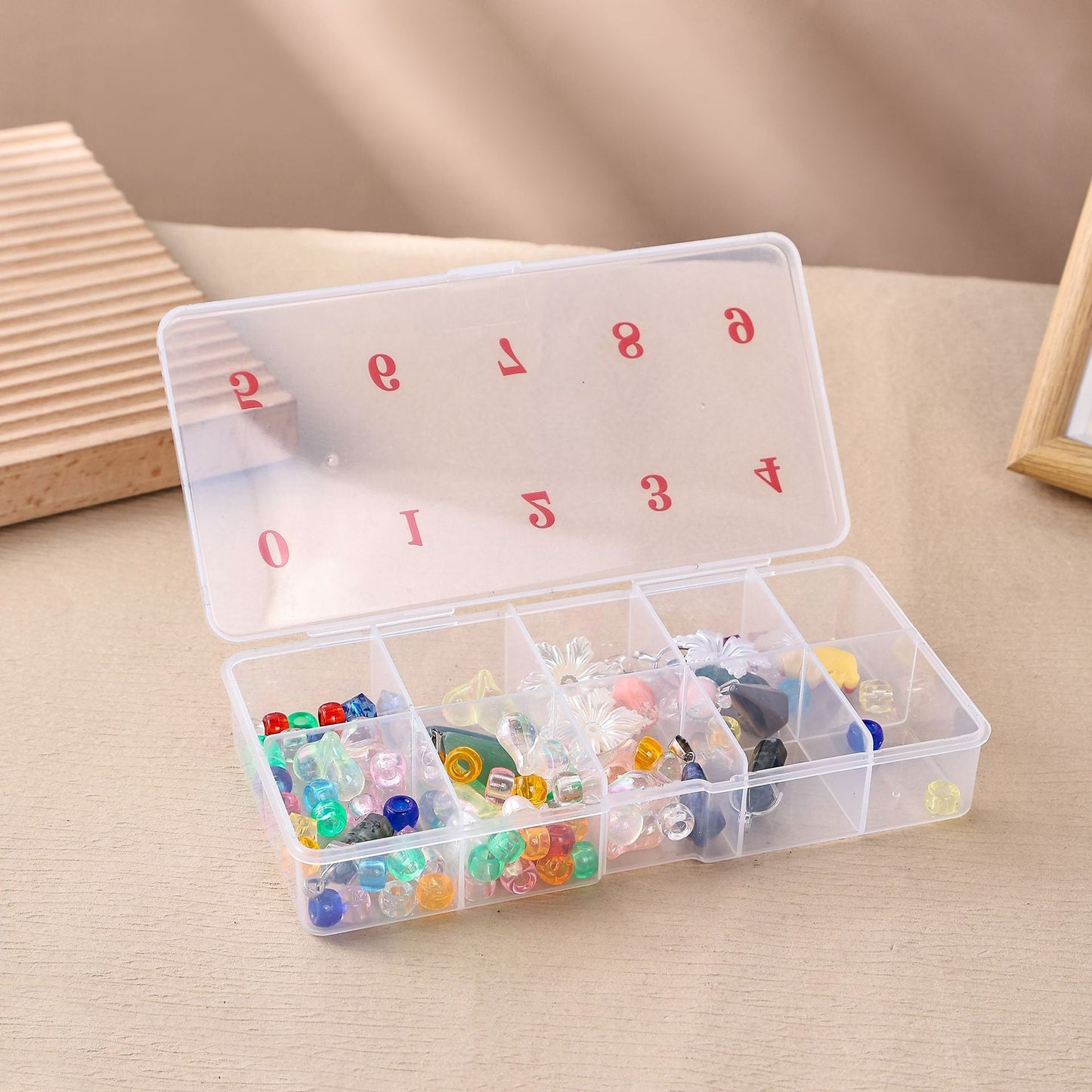 Adjustable Pill Organizer with Multiple Compartments