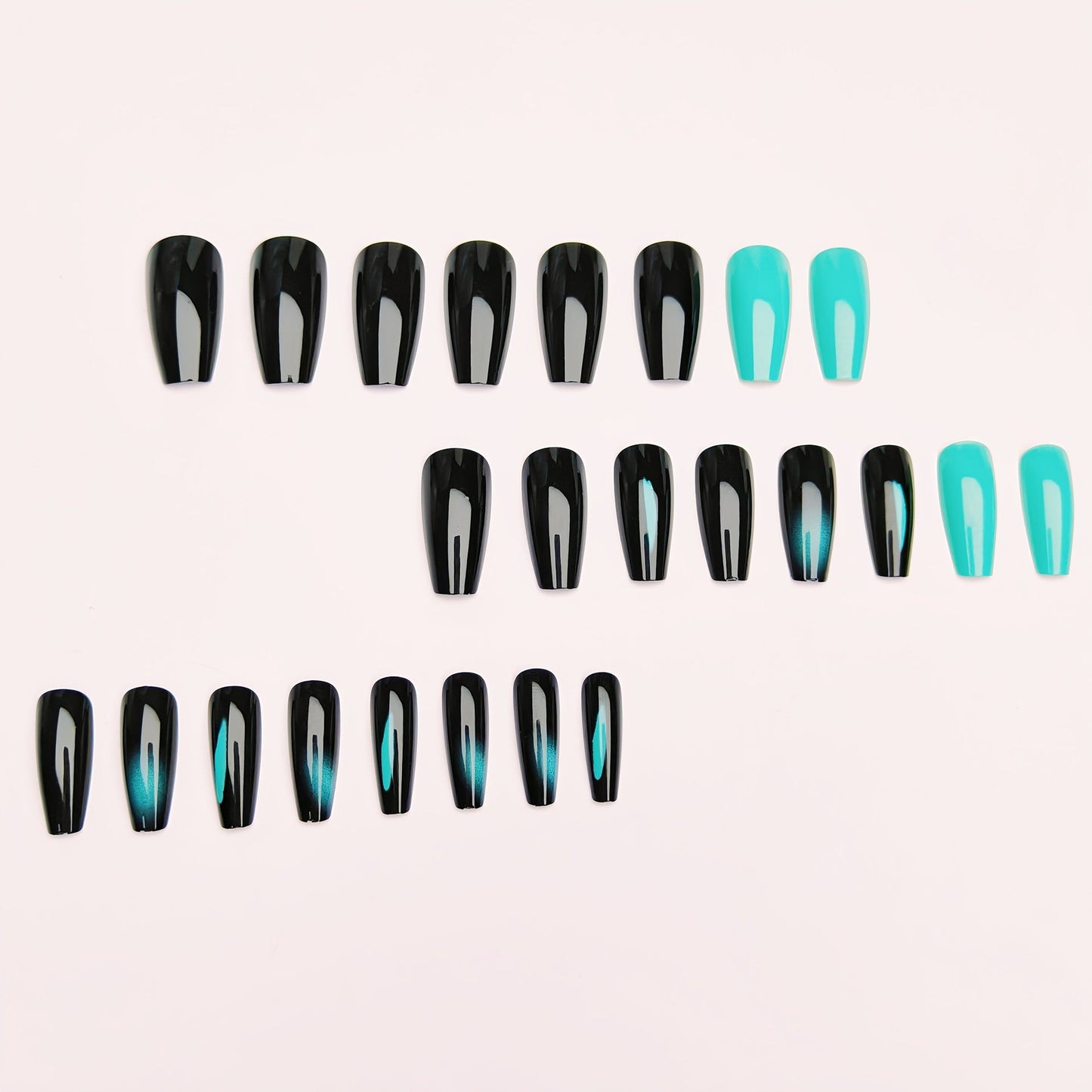 Trendy Ombré Acrylic Nails Design