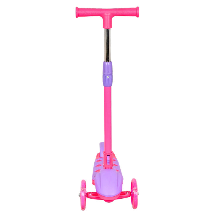 Lean-to-Steer Scooter with Adjustable Features