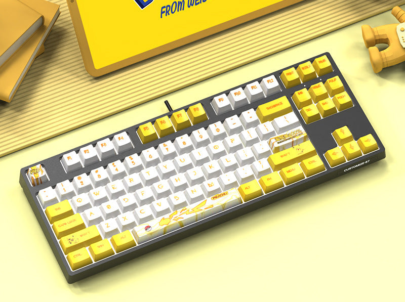 Custom Mechanical Keyboard with 87 Keys