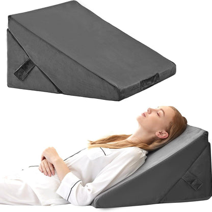 Wedge Pillow for Bed with Adjustable Height