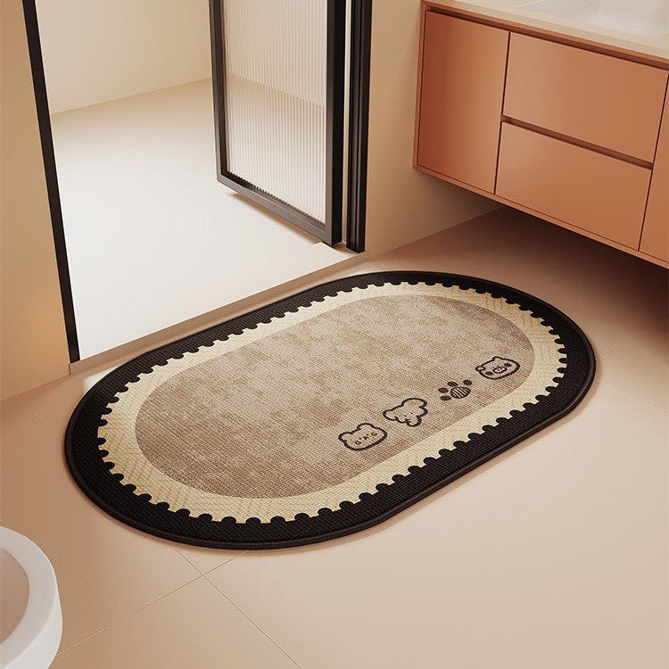 Soft Bathroom Mat for Enhanced Absorption