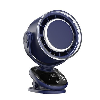 Digital Display Adjustable Desktop Fan