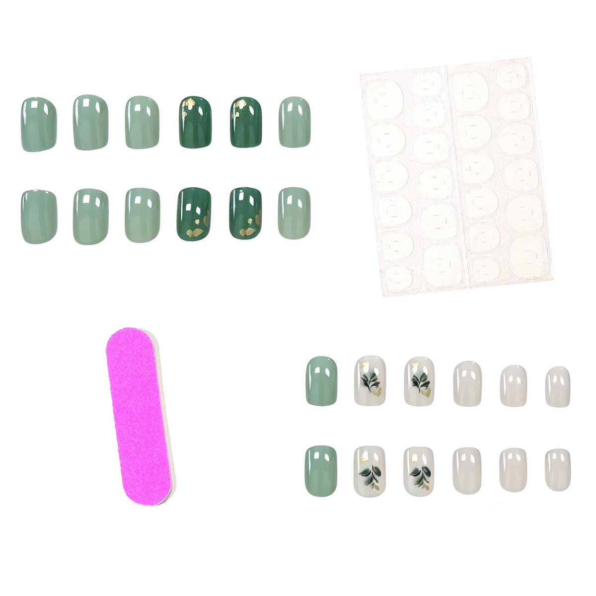 Kit for Creating Floral Designs on Nails