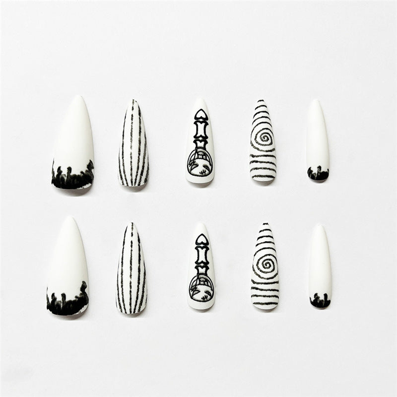 Nail Art Decorations – Press-On Theme Designs