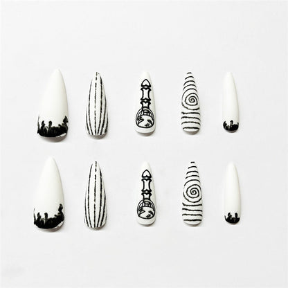 Nail Art Decorations – Press-On Theme Designs
